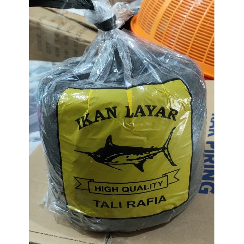 

Tali Rafia Plastik Gulungan Hitam