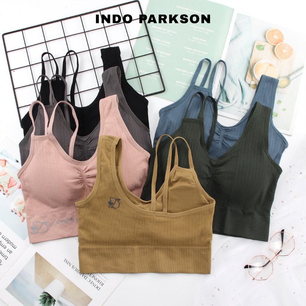 #BERGARANSI Sport Bra Wanita Bralette Wanita Beha Wanita Bh Wanita Pakaian Dalam Wanita Beha IJY061#