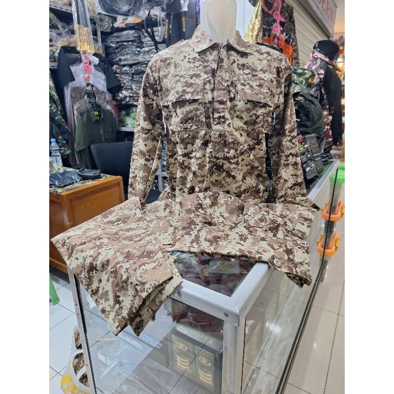 stelan PDL loreng digital gurun