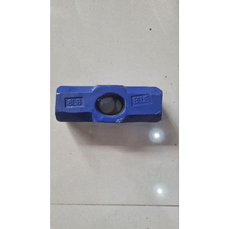 Kepala palu batu 8 LB berat 2,3 kg / bodem 8 LB/ martil tanpa gagang