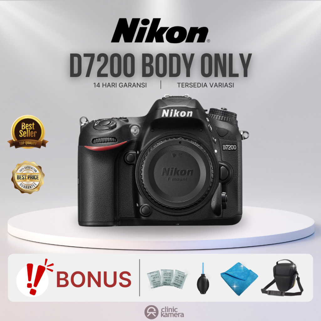 Nikon D7200 Body Only / Kamera DSLR NIkon D7200