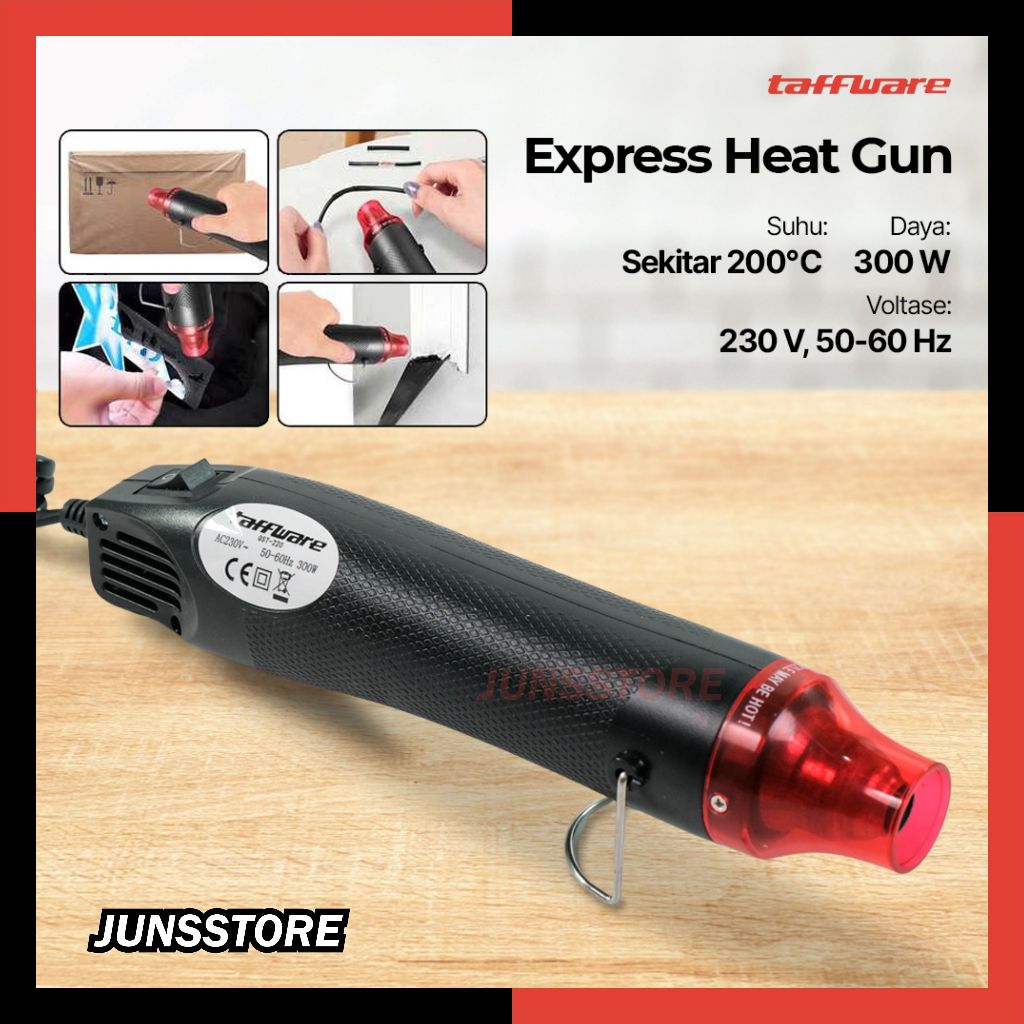 Taffware QST Express Heat Gun Electric Hot Air Vinyl 220V 300W - QST-220 / Blower HP smartphone Hotg