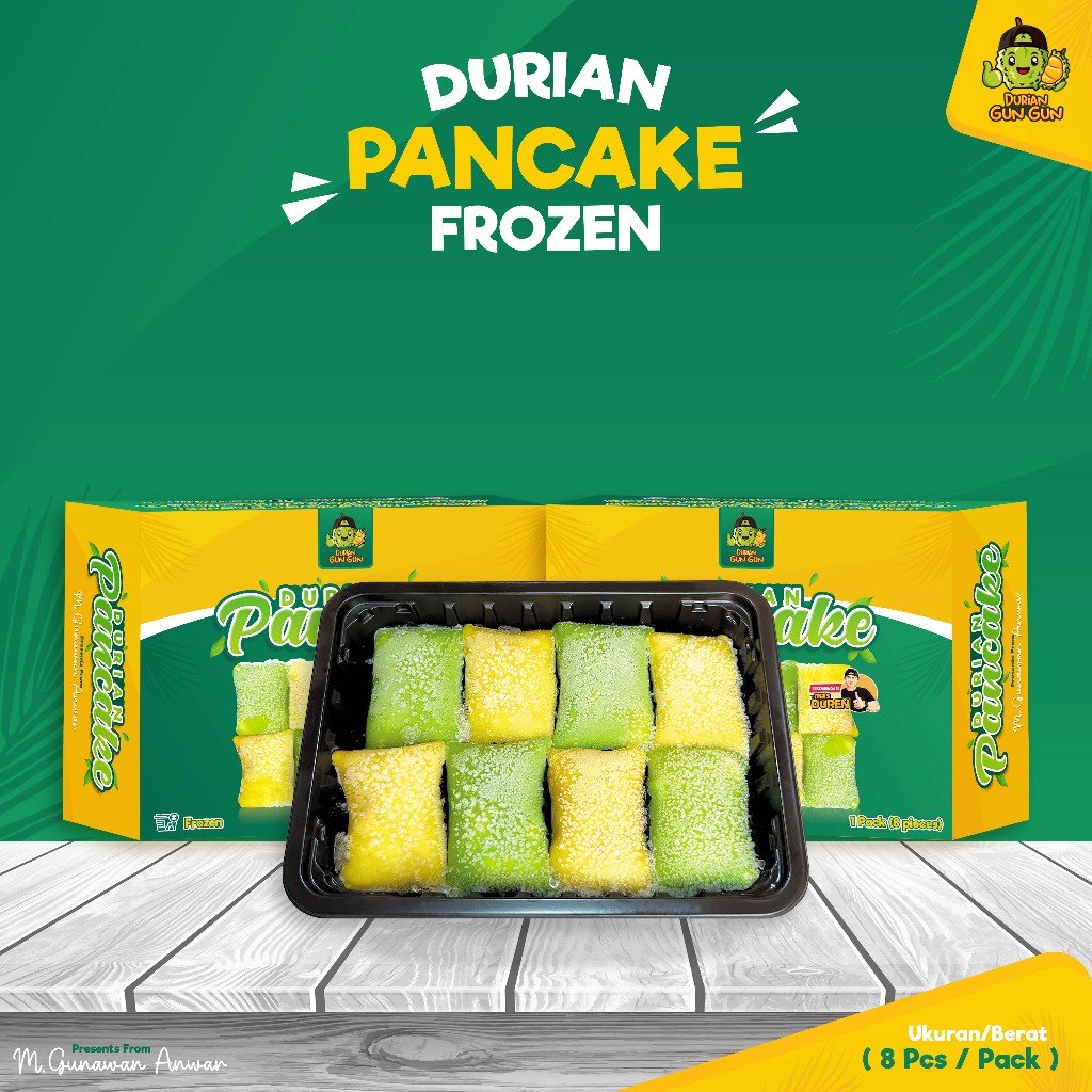 

Pancake Durian Frozen Pancake Duren Frozen Pack