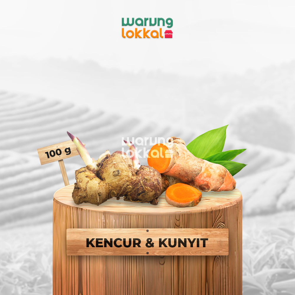 

Kencur & Kunyit 100g - Warung Lokkal