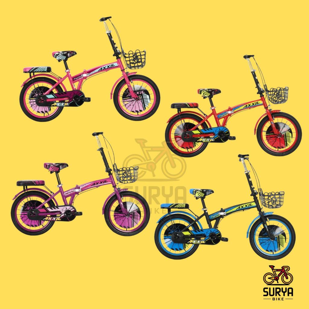 Sepeda Axxil 616 Sepeda Lipat Axxil Sepeda Lipat Anak Folding Bike