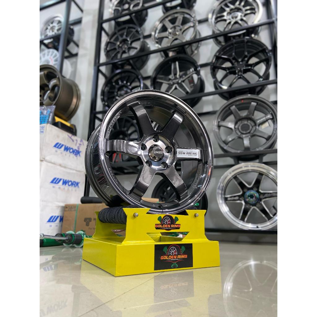 Velg Baru Ssw Te37 S205 Ring17 Untuk Mobil Innova Hrv Xpander Rush Dll