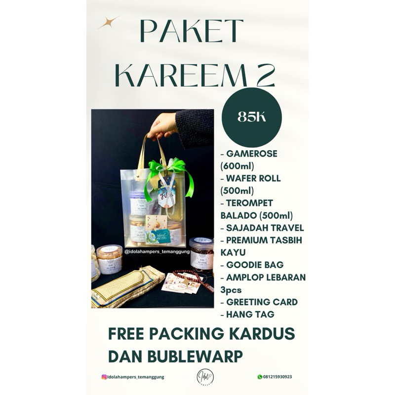 

HAMPERS LEBARAN - PAKET KAREEM 2