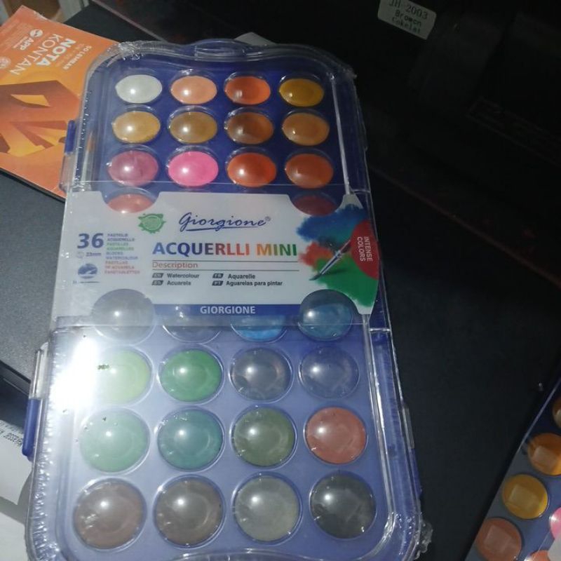 

giorgione acquerlli mini 36 warna
