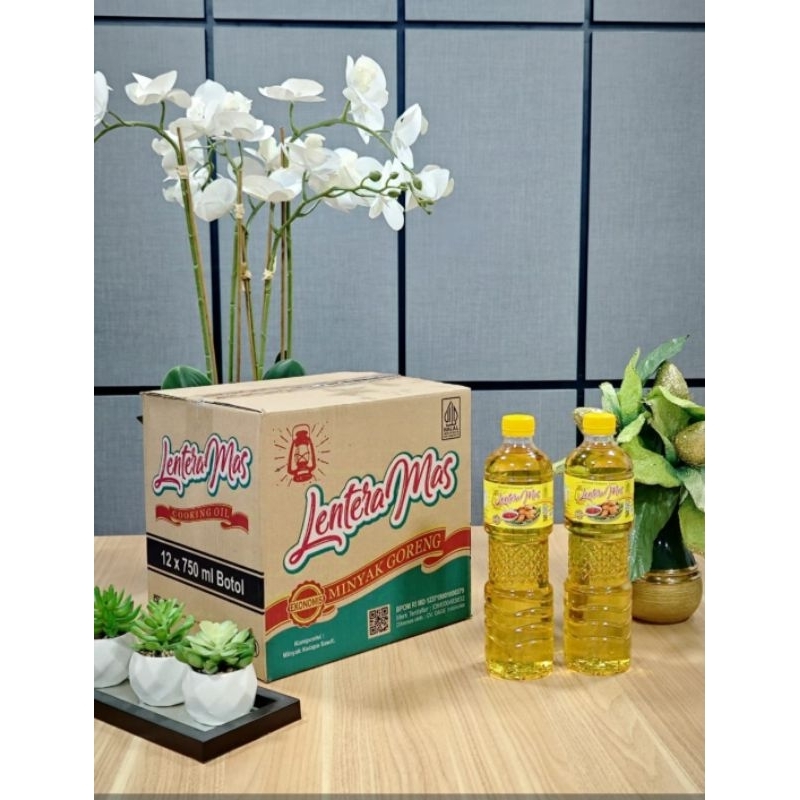

Minyak Goreng lentera Mas 750 ml 1 dus isi 12 botol