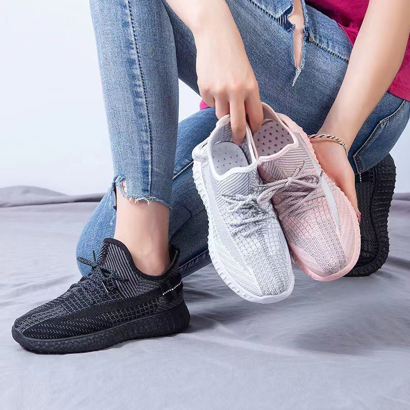 Sepatu Wanita Sapatu Cewek Dewasa Olahraga Jogging 9.9 Ser Senam Ibuibu Soes Remaja Senekaker Shoes 