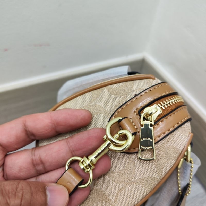 HOT PRODUCT TERBARU Tas COA Mini Speedy Bag In Signature Import 6207#