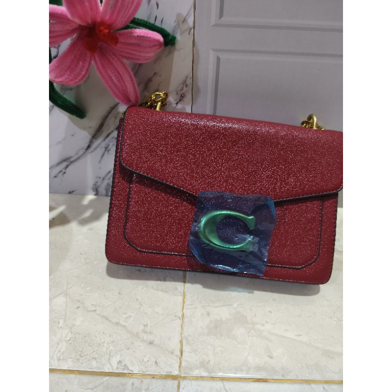 

Tas wanita Amplop merah cooach new defect