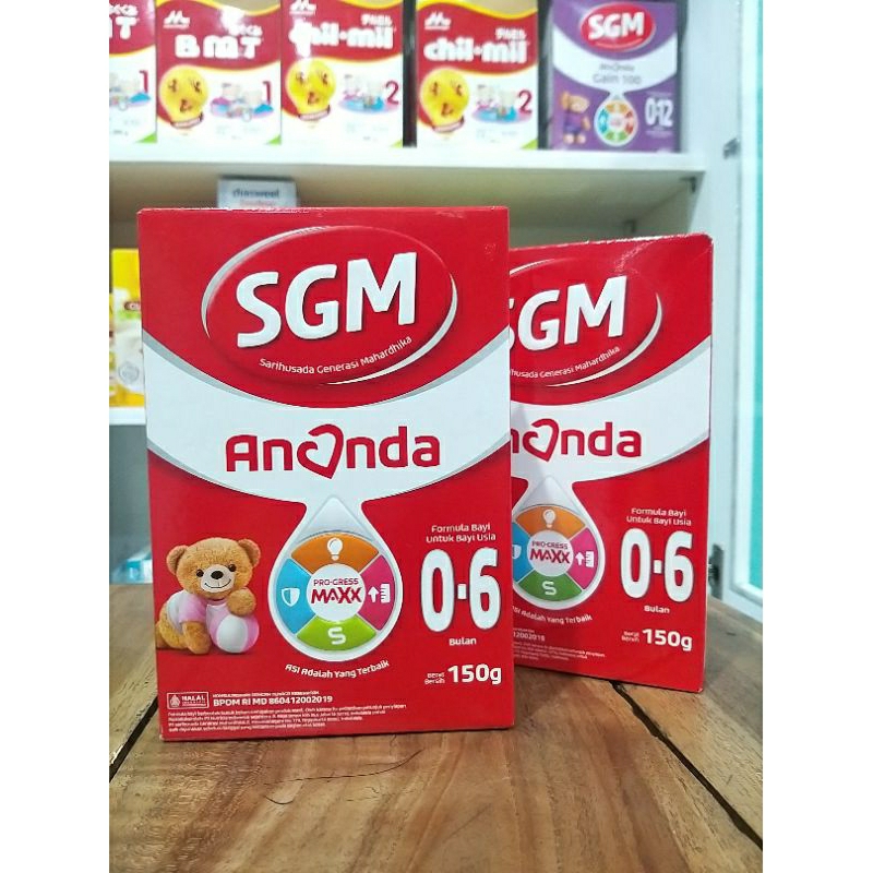 150 gram | SGM ANANDA 0-6 BULAN | SUSU BAYI