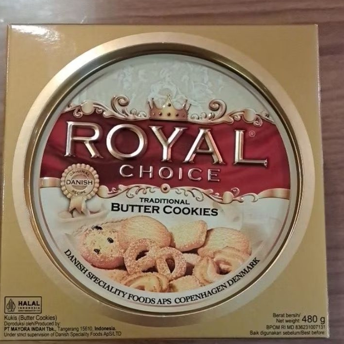 

Royal Choice Butter Cookies 480gr