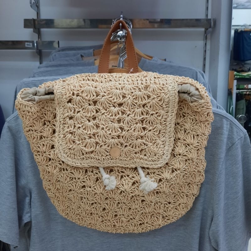 Tas Ransel Rajut Roxy Original