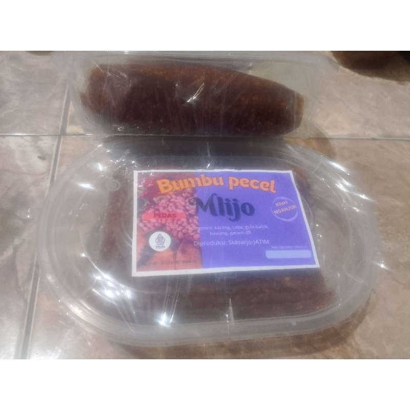 

bumbu pecel khas nganjuk, mantul banget
