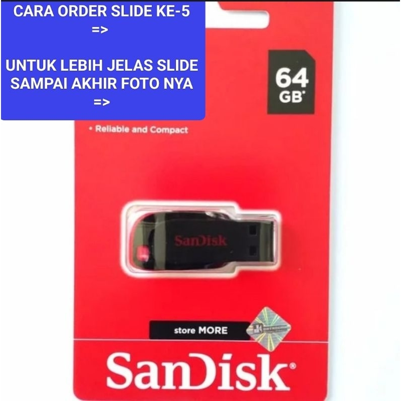 Flashdisk Sandisk 64GB original