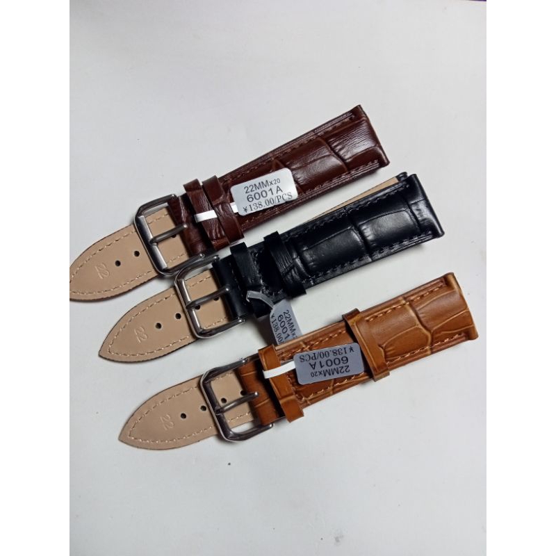 TALI STRAP KULIT JAM SKMEI 9260 TALI KULIT MGOS JAM SKMEI 9260