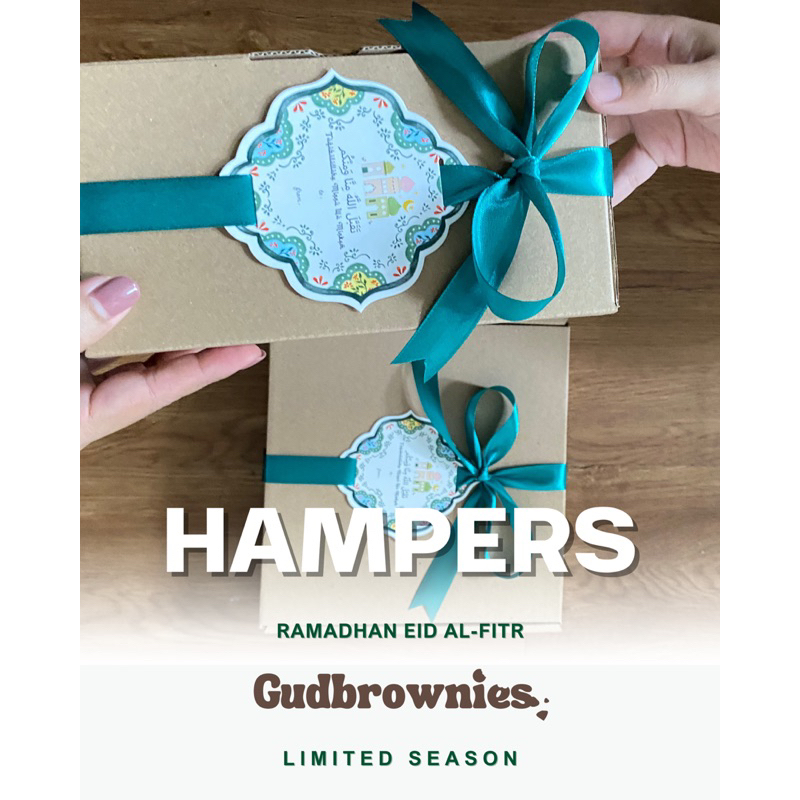

READY Hampers Parcel LEBARAN IDUL FITRI brownies cookies