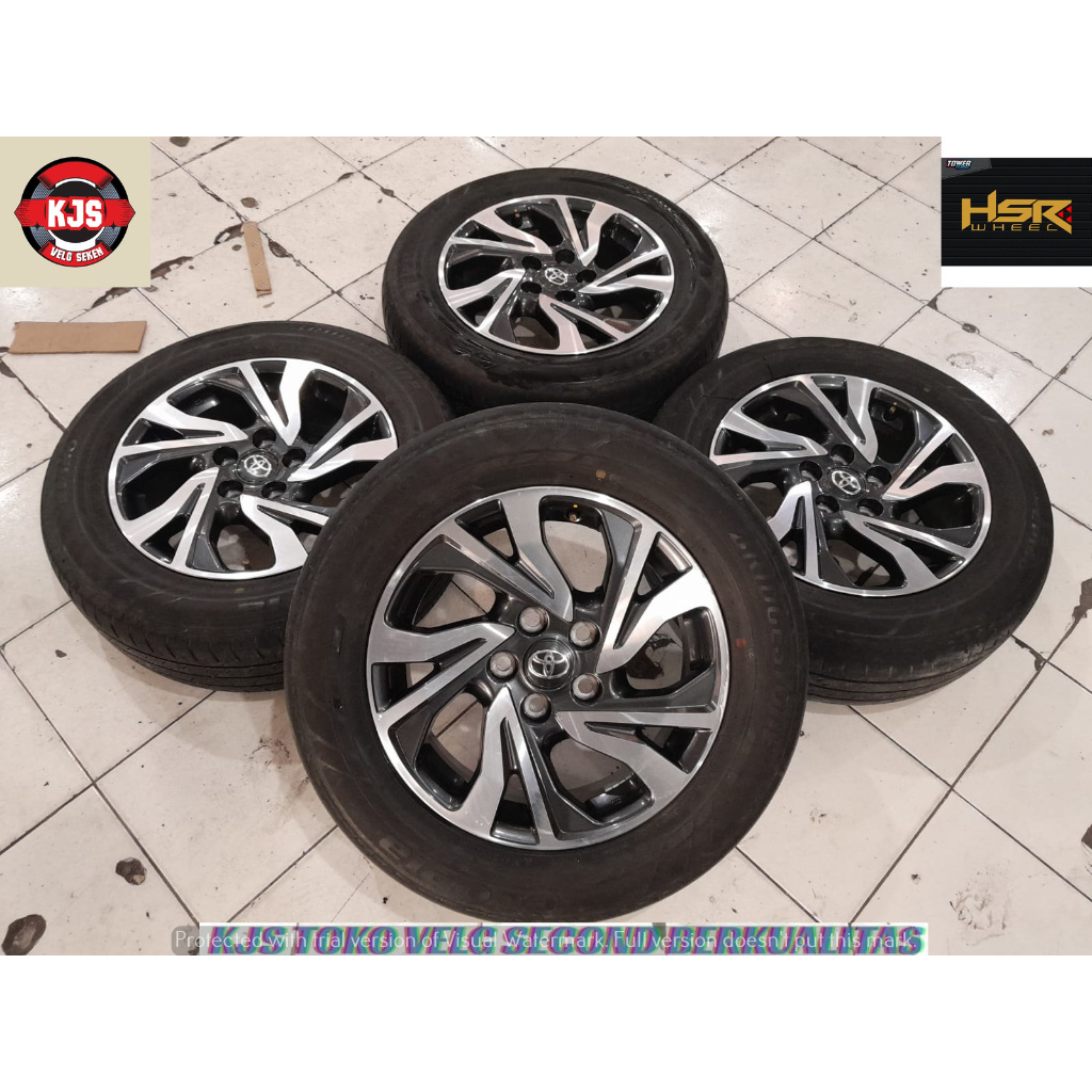 JUAL VELG OEM SECOND MODEL COPOTAN INNOVA REBORN FACELIFT RING 16 LEBAR 6 RATA PCD 5X114.3 ET45 GREY