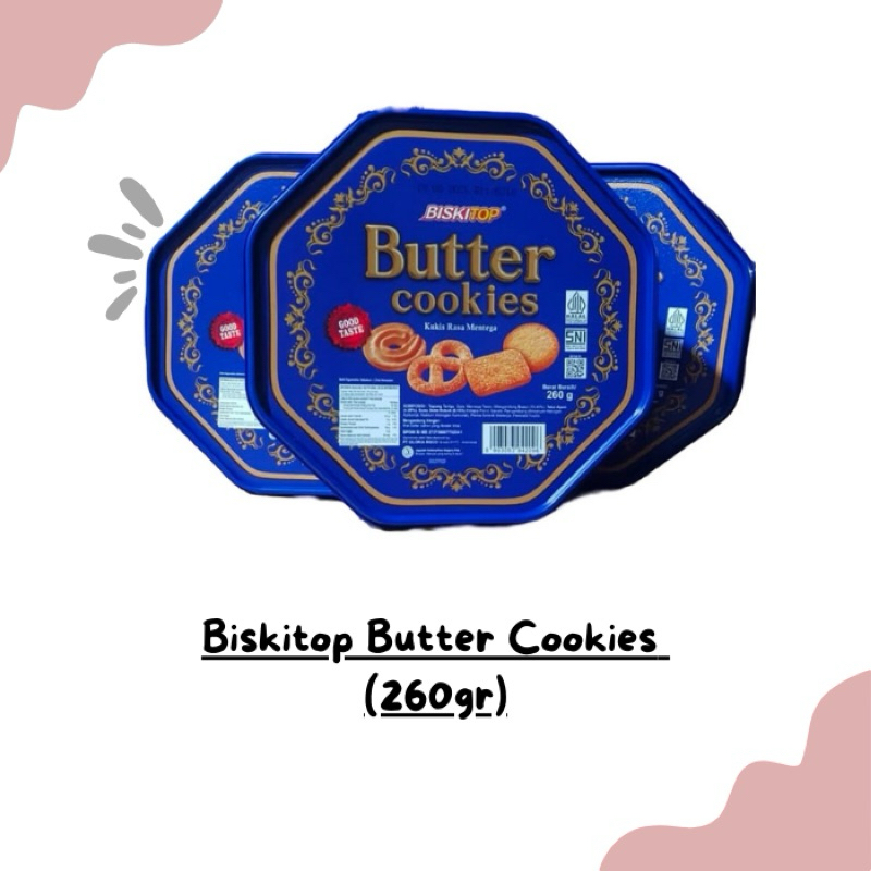 

Biskitop Butter Cookies (260gr)