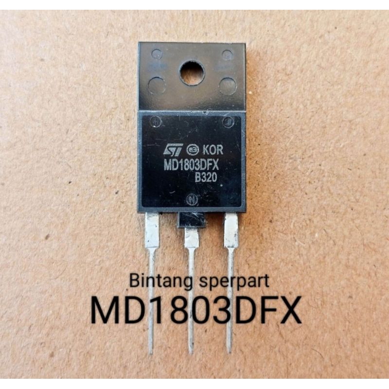 MD1803DFX ORIGINAL (BODY BESAR) TRANSISTOR MD 1803DFX MD 1803 DFX