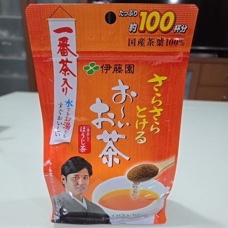 

ITOEN Oi Ocha Instant Roasted Green Tea, 80g, Exp 2025/09, Product Jepang.