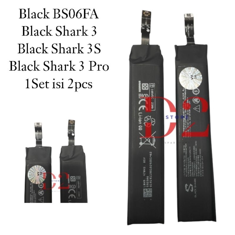 Baterai Batrai  BS06FA Black Shark 3 Black Shark 3S Black Shark 3 Pro Original