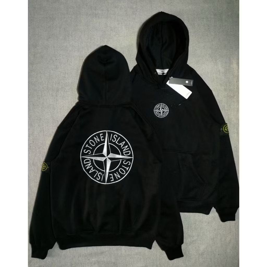 Sweatshirt hoodie stone island terbaru big logo original