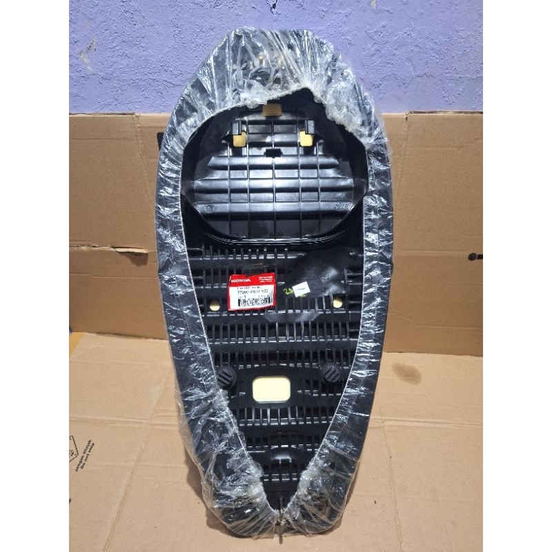 jok sadel double seat assy honda abs absolute revo 110 karbu original ahm honda 77200-kww-a00
