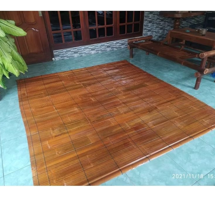 Tirai Bambu/Krey bambu plitur UKURAN 2 x 2.25 meter