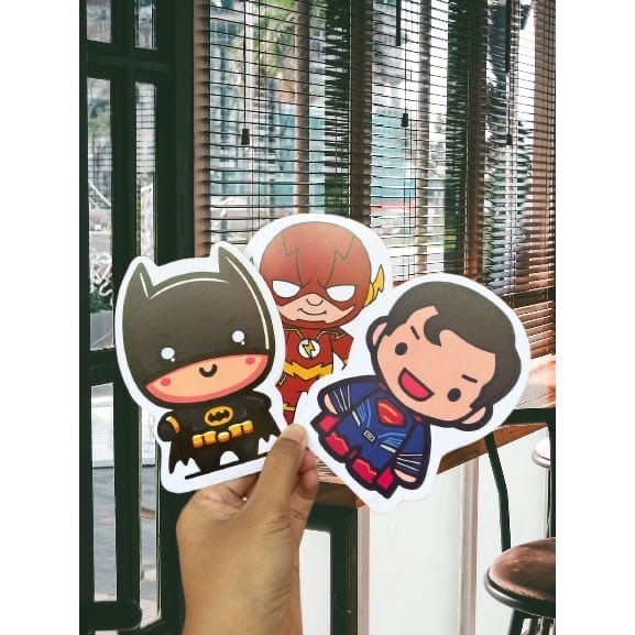 

AMPLOP LEBARAN 3D karakter super hero 2 sisi