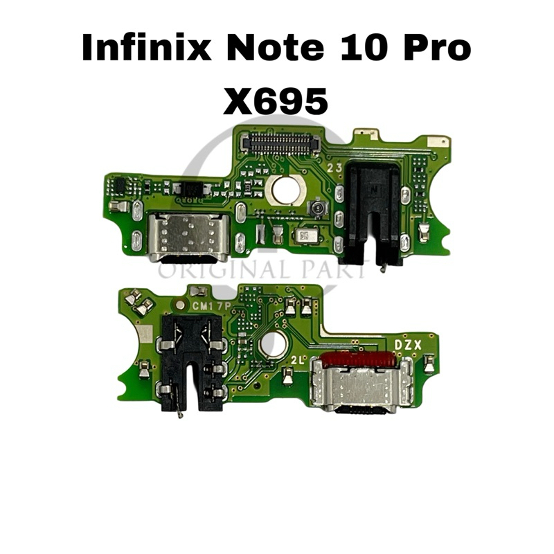 Papan Cas / Pcb Cas / Conector Cas Infinix Note 10 Pro X695