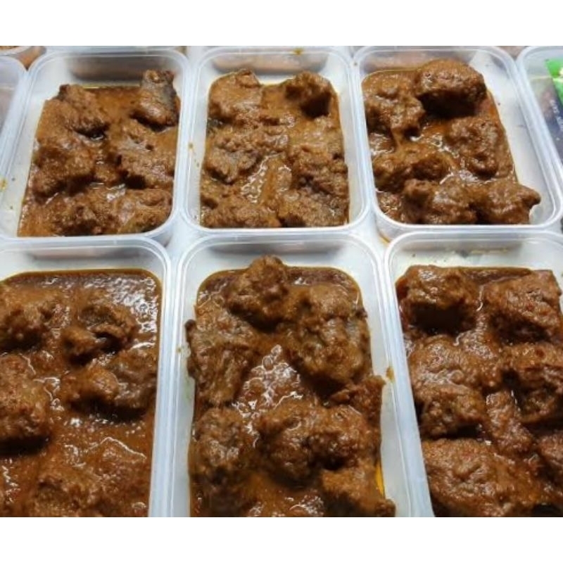 

Rendang sapi homemade