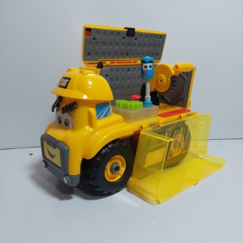 jual mainan CAT junior crew construction truck
