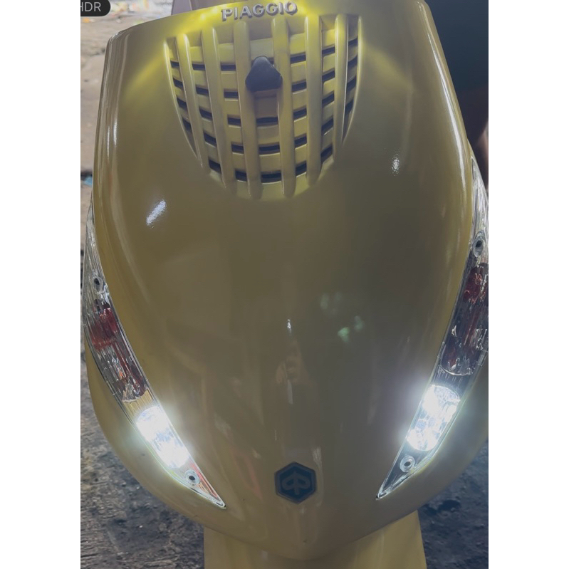 Bohlam kota Led Piaggio Zip terang