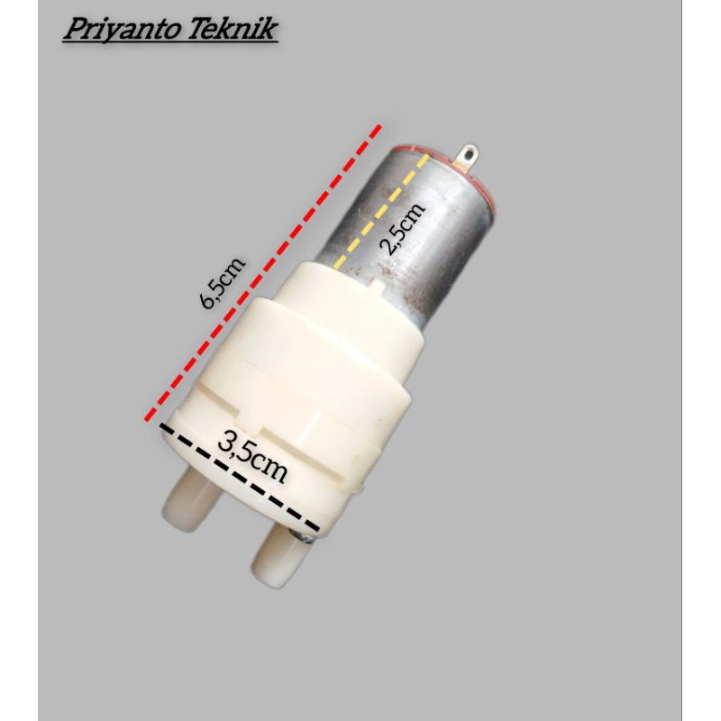 pompa air mini DC 6-12V pompa air minum