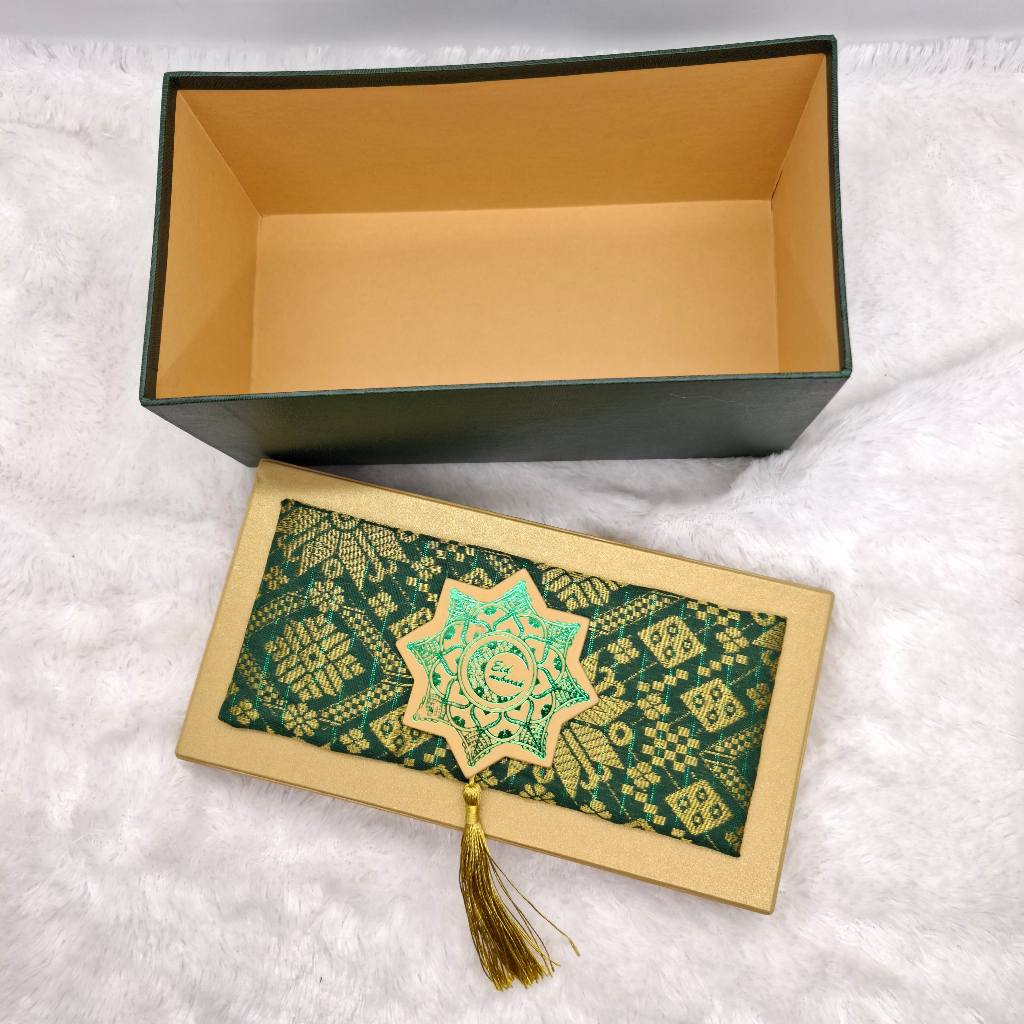 

LUAR KOTA Hard Box Songket standar 22x11x10cm / kotak kue kering / lapis legit separo - LUAR KOTA