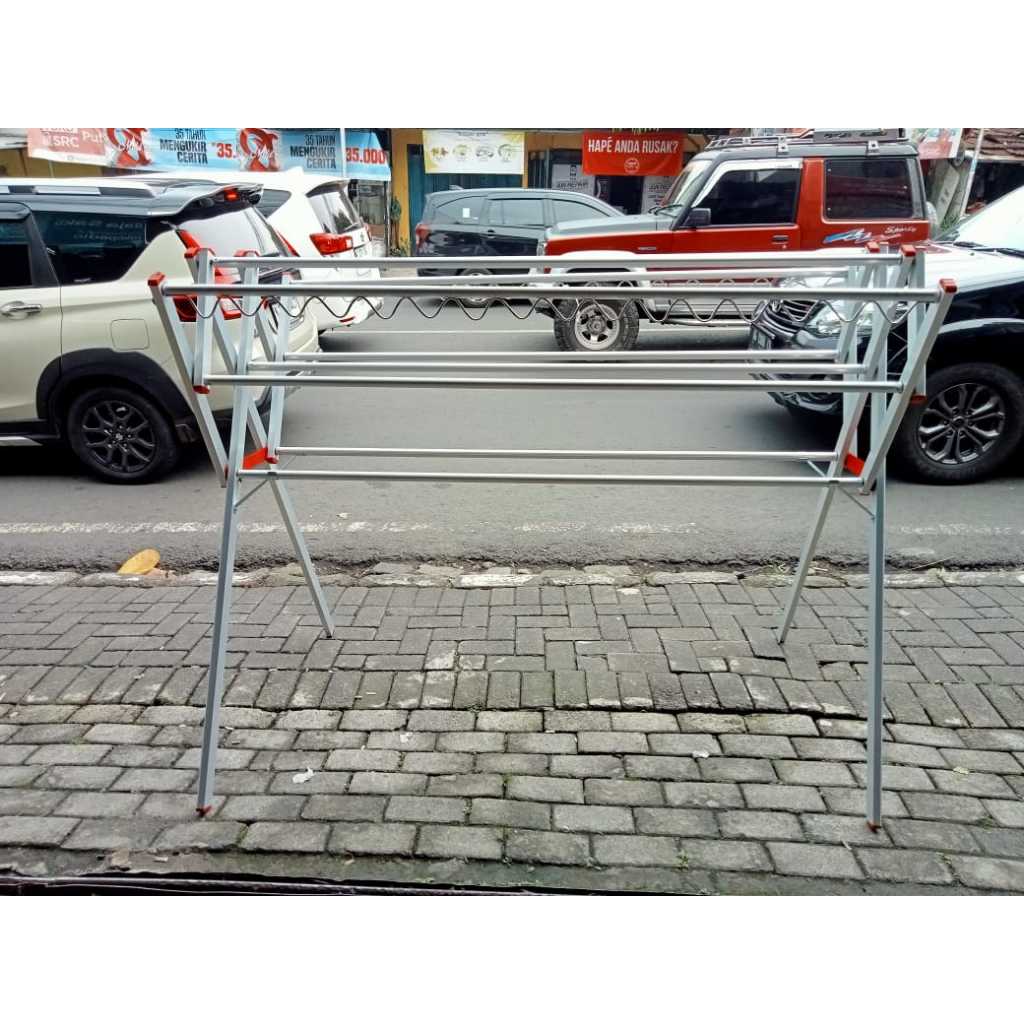 Jemuran Baju Aluminium Besar Palem Star