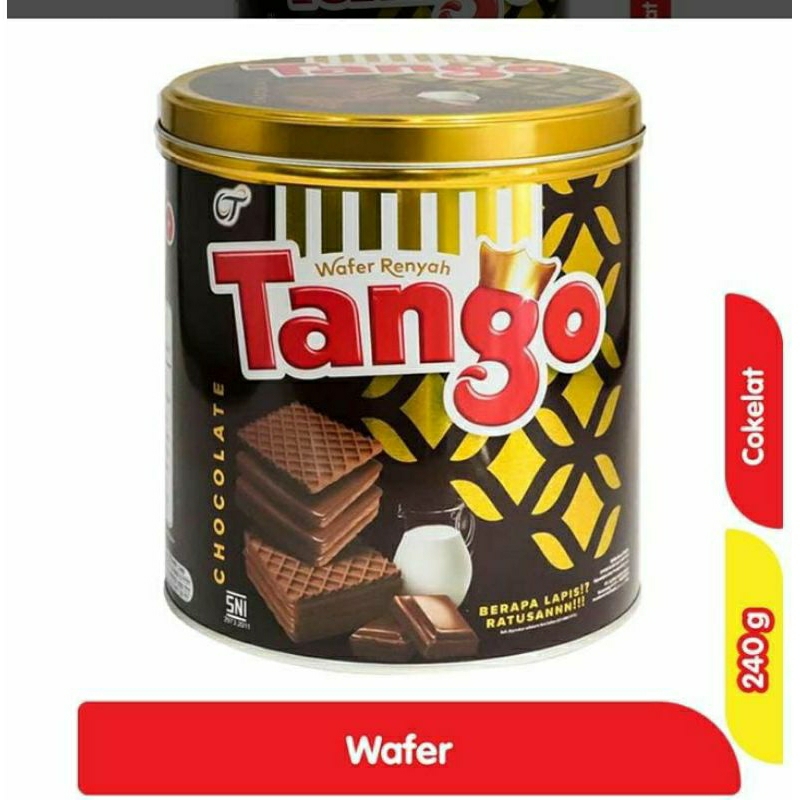 

TANGO WAFER coklat kaleng 240g