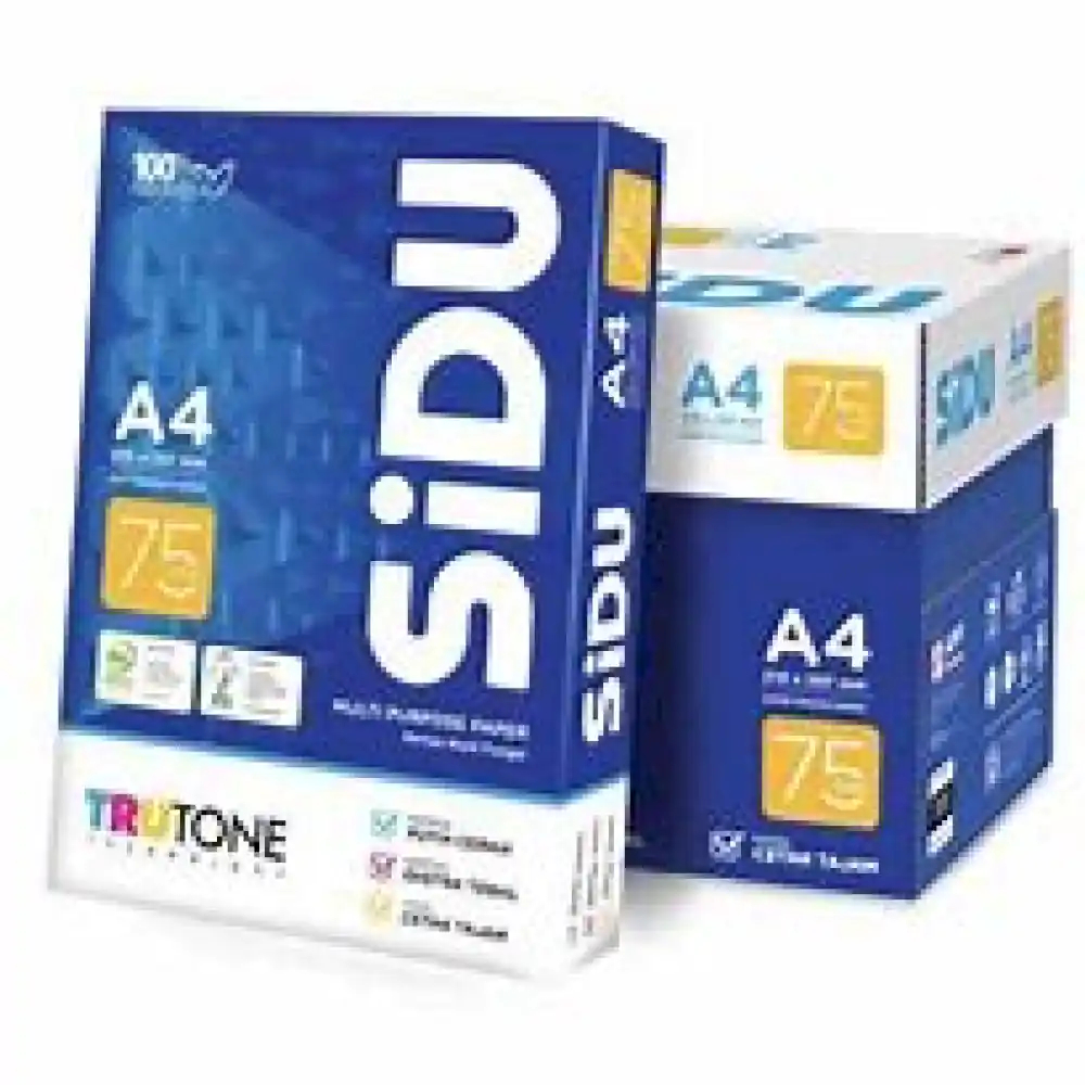 

KERTAS HVS A4 | SIDU | 75 GSM