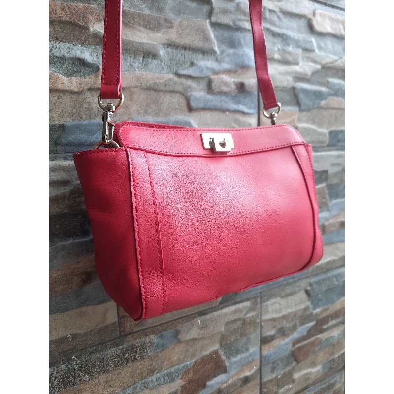 Slingbag Pink VERA WANG - TAS PRELOVED BRANDED ORIGINAL