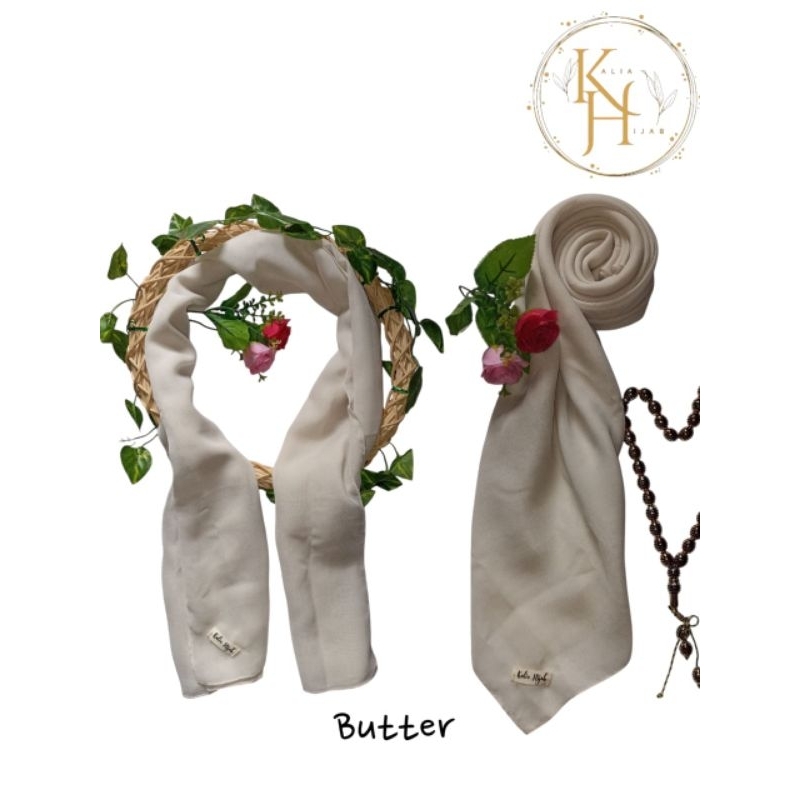 Kalia Hijab | Plain Square Hijab Segi Empat Pollycotton Premium