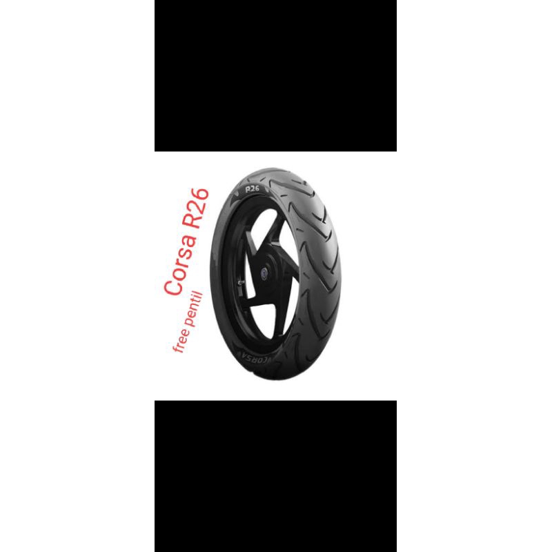 BAN LUAR CORSA R26 100/70-17 110/70-17 TUBLES