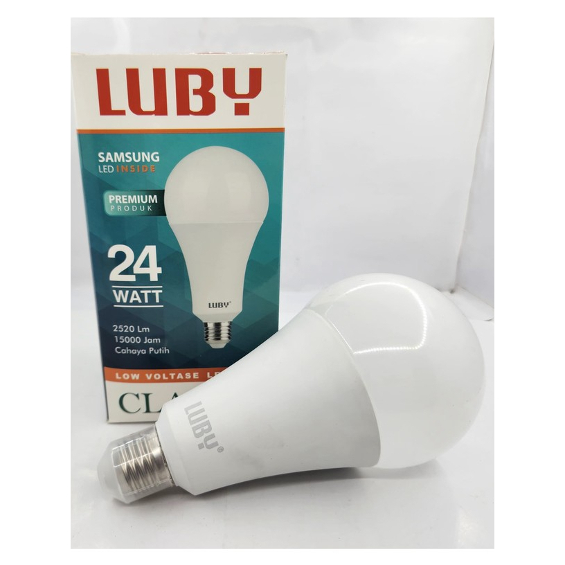 LAMPU LED LUBY CLASSIC 24WATT / 24W CAHAYA PUTIH