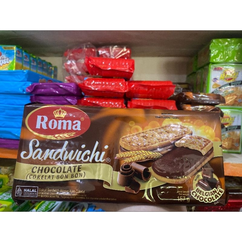 

roma sandwitch coklat