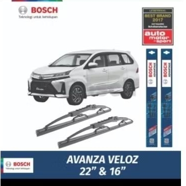 Sepasang Wiper Toyota Avanza Veloz Advantage Original Bosch