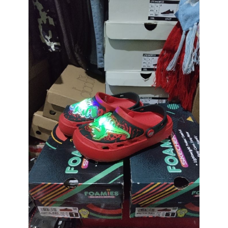 Sepatu Sandal Skechers Kids Original