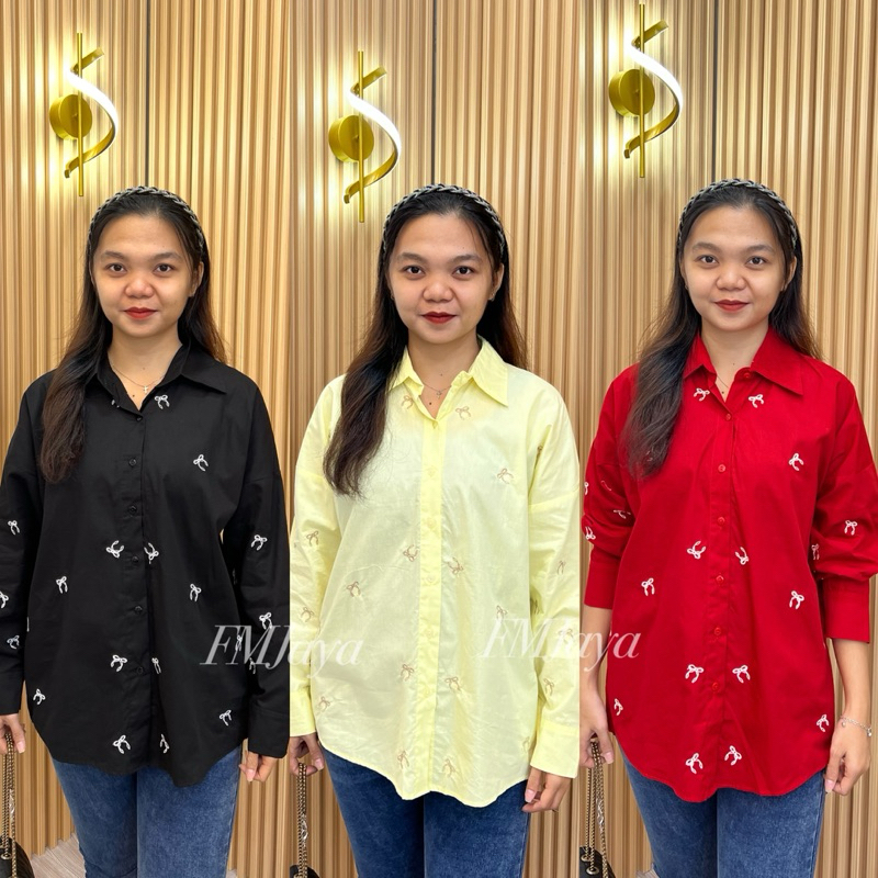 KEMEJA PITA WANITA 4731 || KEMEJA BORDIR WANITA || KEMEJA WANITA MOTIF