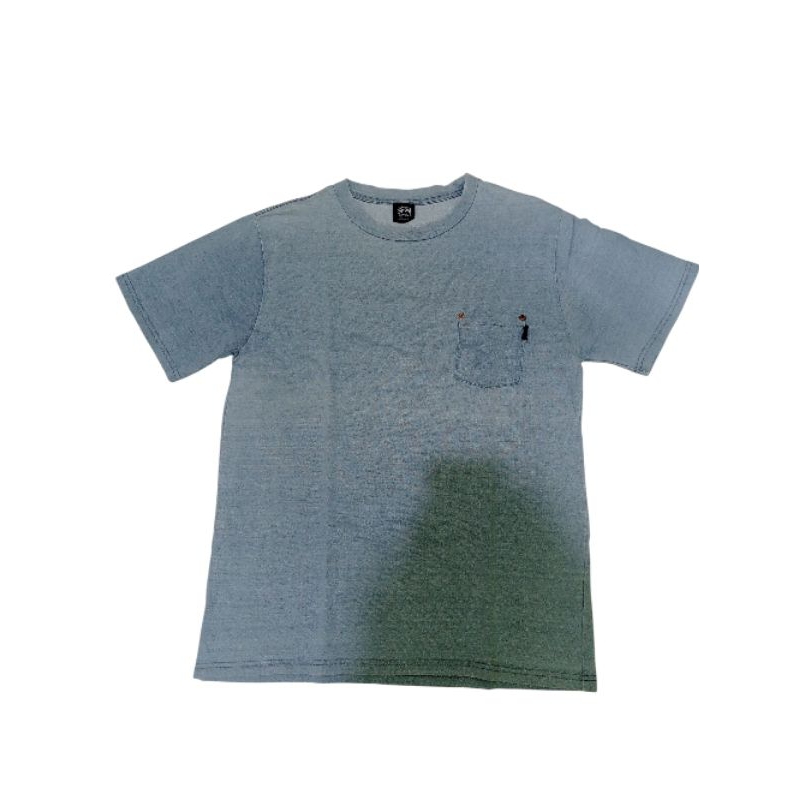 kaos stussy pocket washed